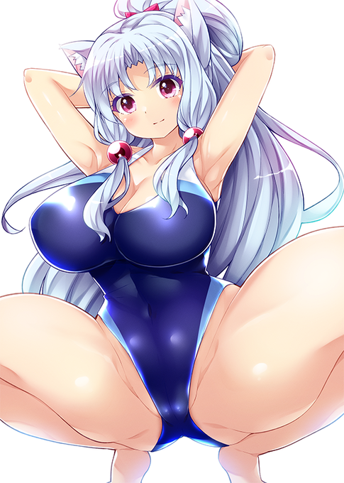 FANBOXでリクエスト頂いた競泳水着着たイタコさん
#VOICEROID
#東北イタコ 