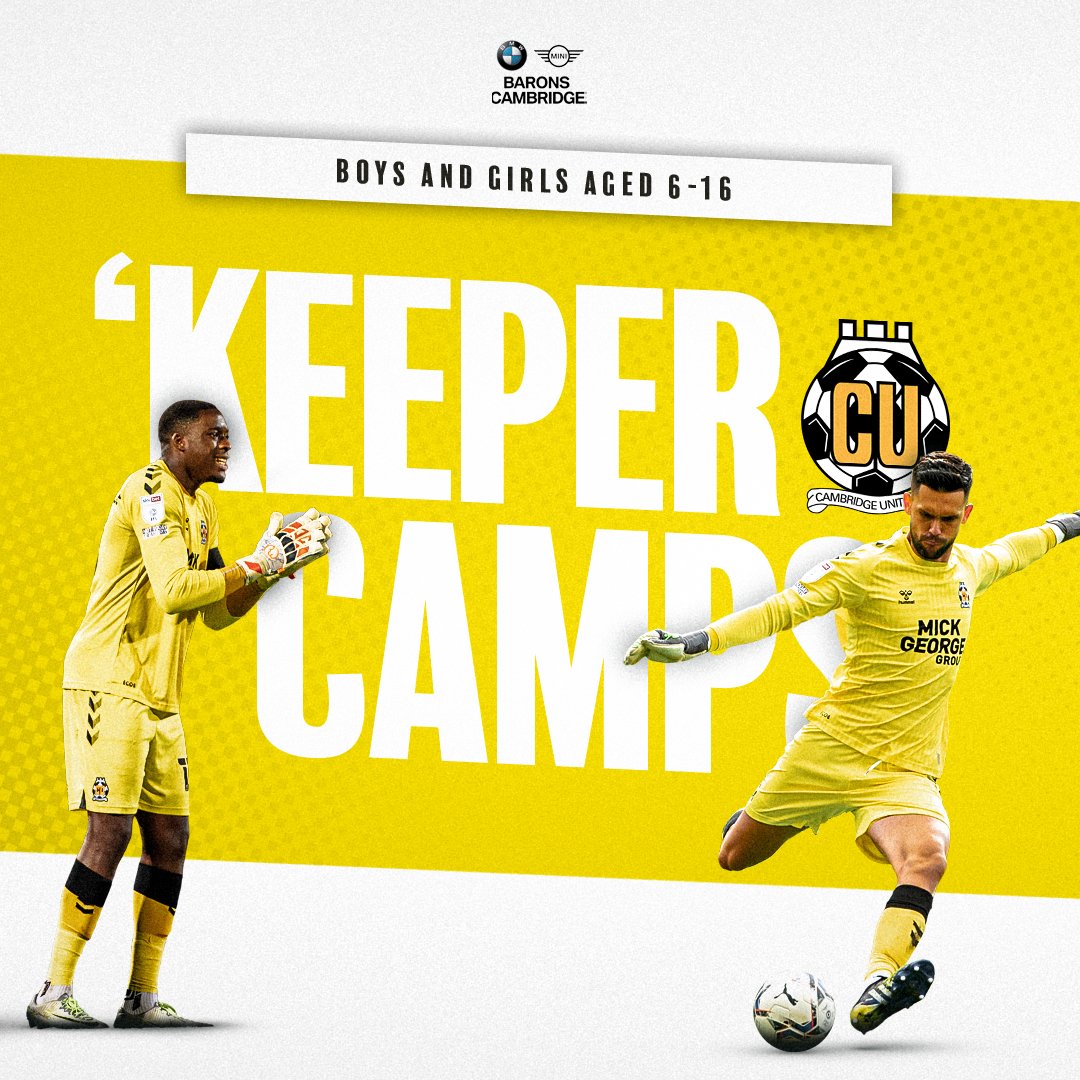 Cambridge United Goalkeepers tweet media