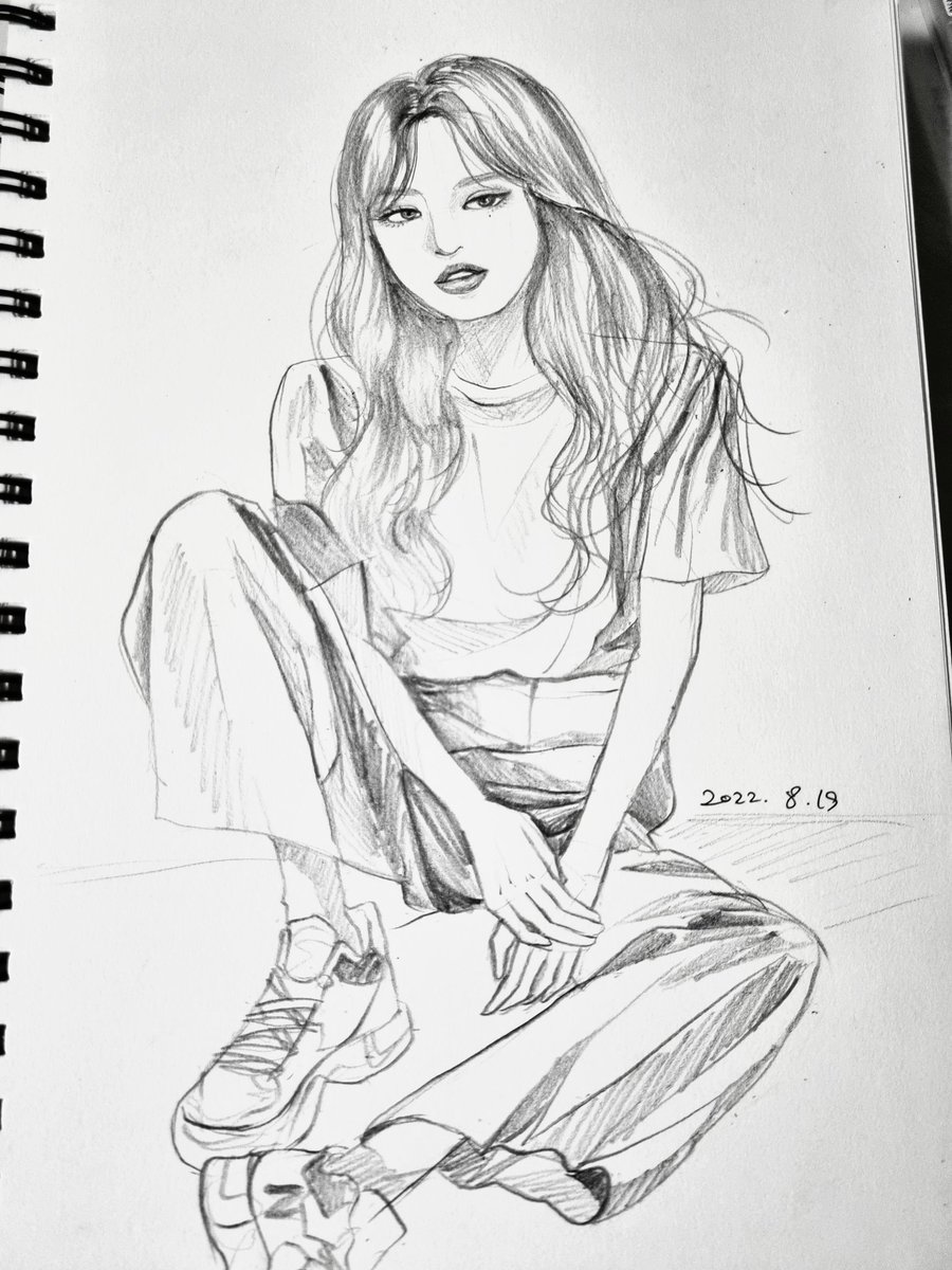 #수진아그렸다
22.8.19
오랜만이야요~