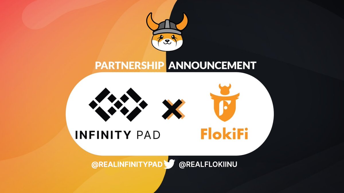 FLOKI's tweet photo. Infinity Pad to Partner with Floki to offer FlokiFi Locker Protocol to its clients

Infinity Pad is a leading multi-chain launchpad and accelerator that provides all the necessary tools for startups to bootstrap, energize, and reach their full potential.

https://t.co/USGoKXzNXN https://t.co/9bDgqWZ62K