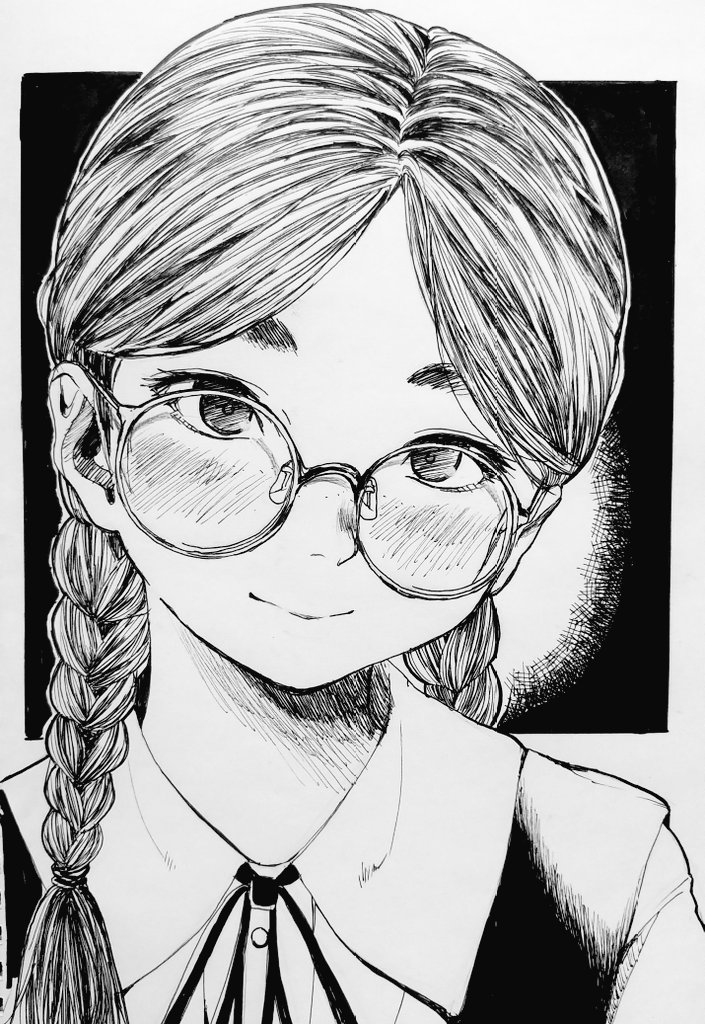 #夏休みはフォロワーさんが増える
8/6に「7777人めでたいにぃ」とかはしゃいでいたら、いつもの地味メガネ啓蒙がバズって1000人以上増えて草だった。
いいから、お前らもレンズ屈折メガネっ娘とか四つ目とか地味メガネとか三つ編みメガネとか描けやこら