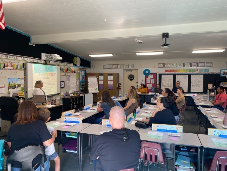 Thank you Valle Vista families for joining us in person and on Zoom for Parent Information Night.