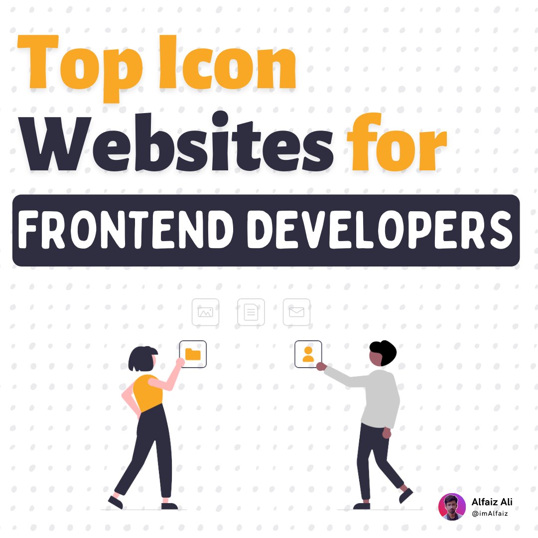 AlfaizAliX's tweet image. Top Icon Websites for Frontend Developers 🔶

A Thread 🧵👇