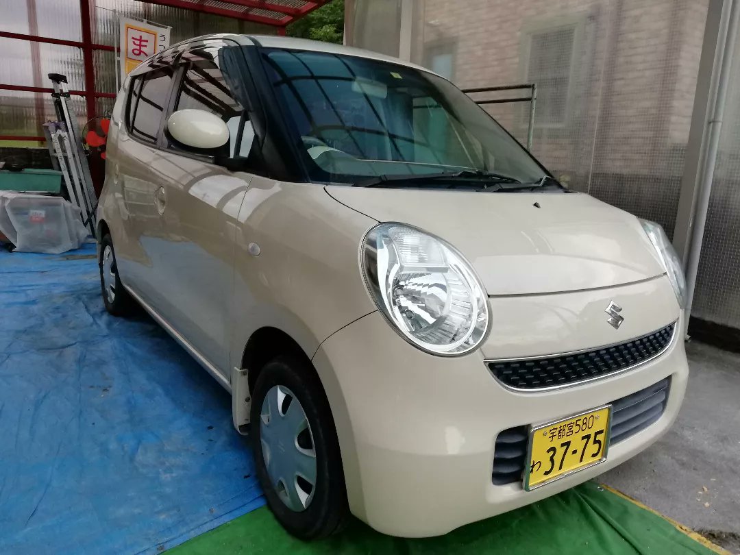 FYkakuri's tweet photo. #レンタカー #軽自動車レンタカー　#宇都宮　#スズキ自動車　#mrワゴン　#オートマチック���#ヘッドライト　#ルペス　　くすんだヘッドライトも磨くと新品みたいでしょう💡🔦 https://t.co/wVtm6QO2XL