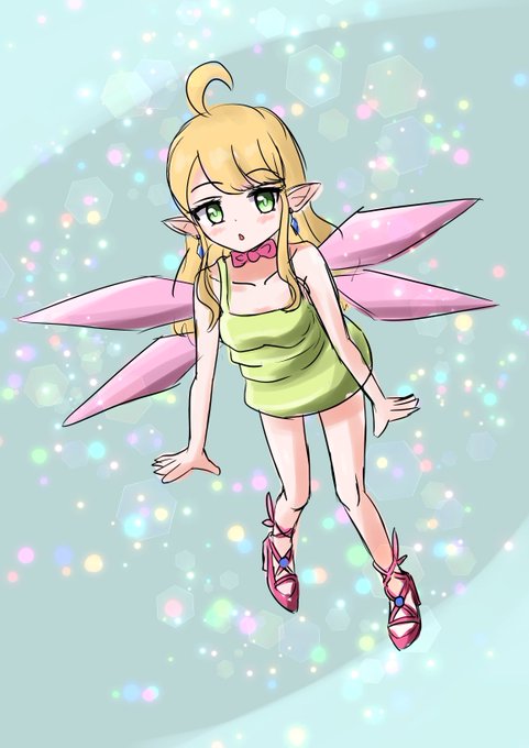 なんか、こういう身長20cmくらいの妖精さんにえっちなイタズラをする絵とか描きたいなと思った金曜の夜 