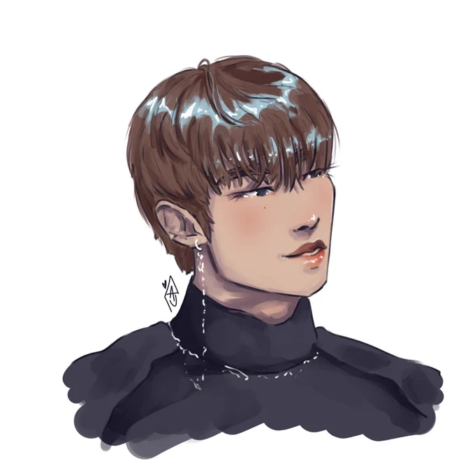prettiest bby#MINGI #ATEEZ #ATEEZfanart 