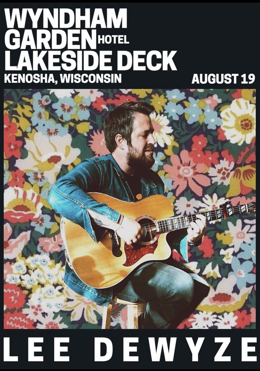 LeeDeWyze's tweet photo. Today!

KENOSHA, WISCONSIN

WYNDHAM
GARDENHOTEL
LAKESIDE DECK

TICKETS and INFO here: https://t.co/1iHhgSRxNc https://t.co/YGFBvNbb60