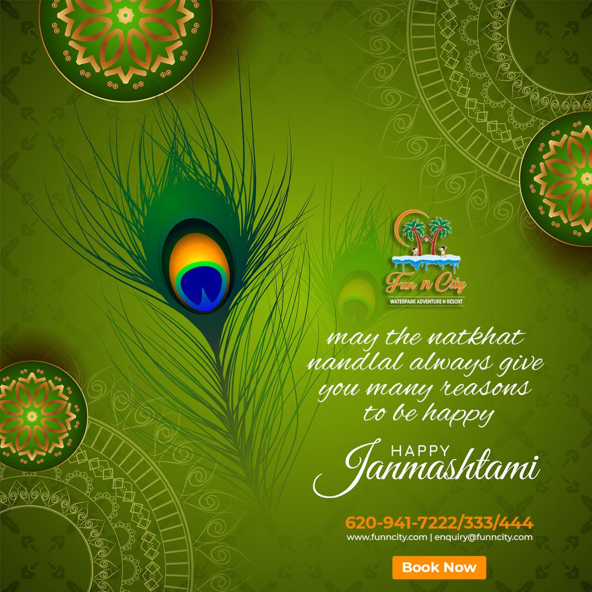 FunnCityPatna's tweet photo. May the natkhat nandlal always give you many reasons to be happy
#krishnajanmashtami #Janamashtami #HappyJanmashtami #HappyKrishnaJanmashtami #Janmashtami2022 #funncitypatna #funncityresort #funncity #belmontefall #belmontefallpatna #belmontewaterfall https://t.co/ED1tnoh2DI