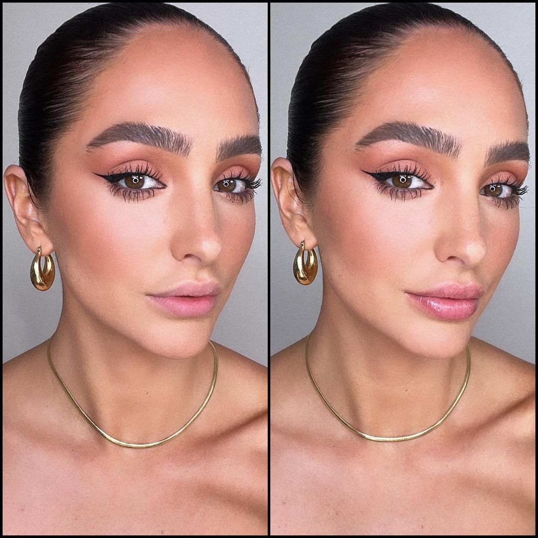 Global Celebrity MUA, @ash_kholm giving the pout-perfect before &amp; after we didn't know we needed. Is PLUMP SHOT™ in your routine? Drop a ✨ &amp; tell us your shade!#BUXOMBabe #PlumpShot