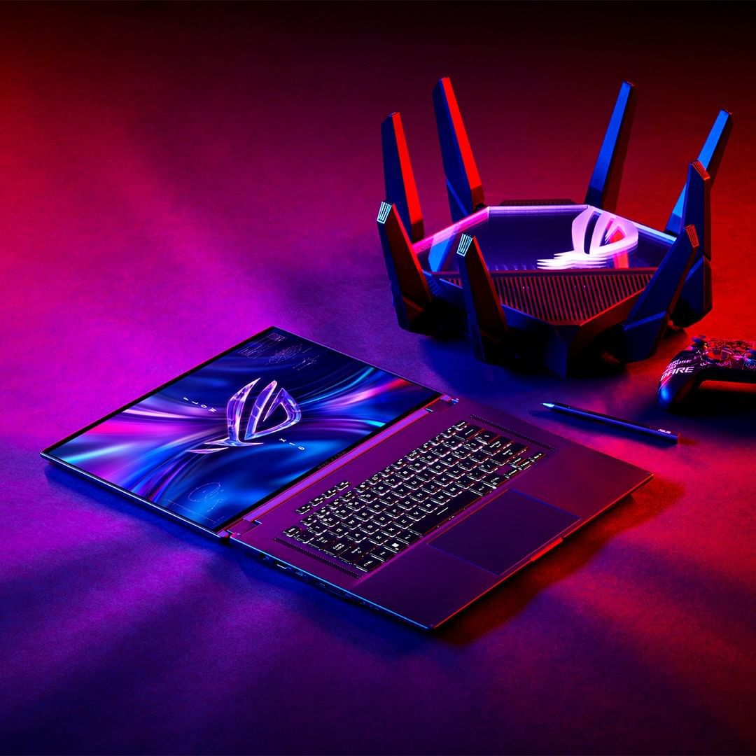 ASUSROGES's tweet image. ¡Portabilidad, flexibilidad y potencia de juego!🕹💻 
El ROG #FLOWX16 cuenta con AMD Ryzen 9 6900HS y una NVIDIA GeForce RTX 3070 Ti, simplemente BESTIAL🔥