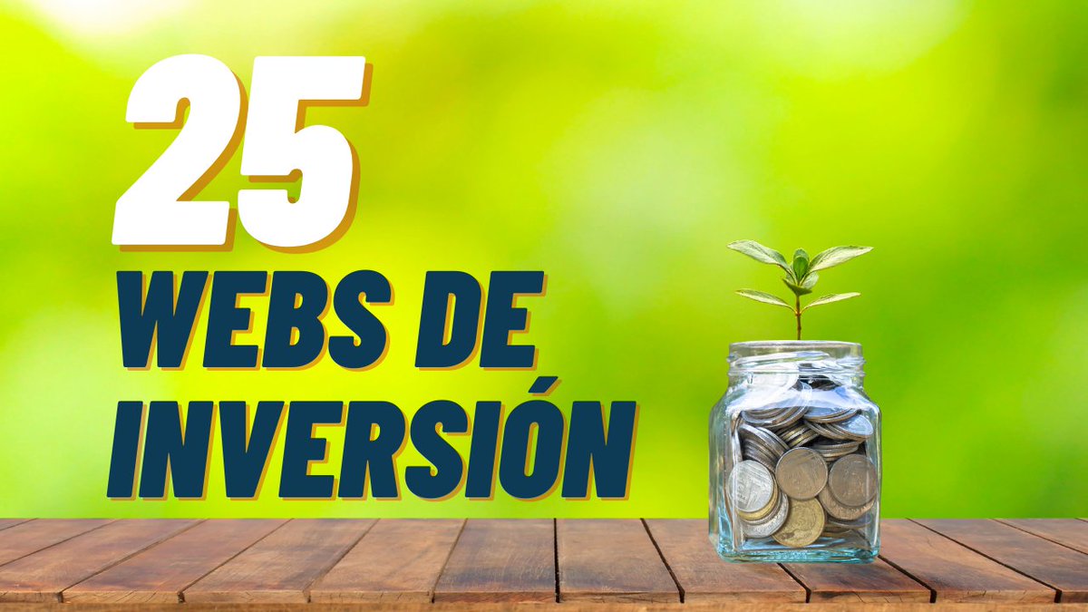 [ SUPERHILO ]

Hoy en día hay valiosísimas herramientas en internet que te pueden ayudar mucho en tus inversiones.

Y además, GRATIS!

Hoy te comparto 25 webs gratuitas (o con versión gratuita) para aprender a invertir y analizar empresas.

Muchas tienes que utilizarlas sí o sí!