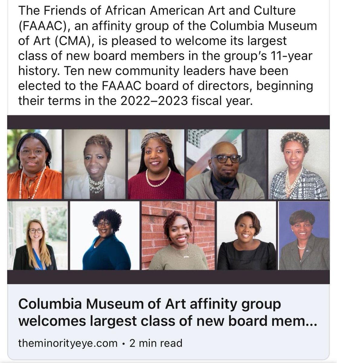 DrKayThomas1's tweet photo. Last year I was intentional about networking and making meaningful connections in Columbia. As I share with my students, there is a benefit to having a connected life. I am looking forward to serving on the FAAAC. https://t.co/Tj17CQgMLn