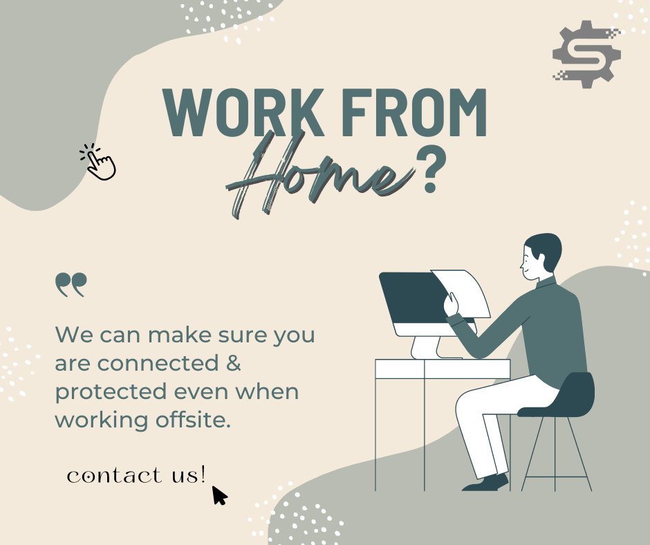 Do you or any of your employees work remotely and use a secure network? If you aren't sure, we can help! Contact us today for your FREE consultation.