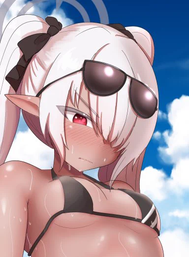 【先生と海で過ごすイオリ】(1/2)

 #ピケルの週末ラフ 