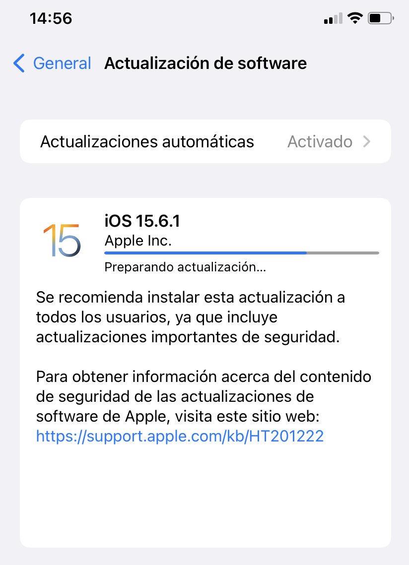 🚨Actualiza tu #iPhone y #iPad.
Dos agujeros de seguridad permitirían a hackers tomar el control de los dispositivos <a href="/Apple/">Apple</a> a través de "contenido web elaborado de forma maliciosa": support.apple.com/en-us/HT201222