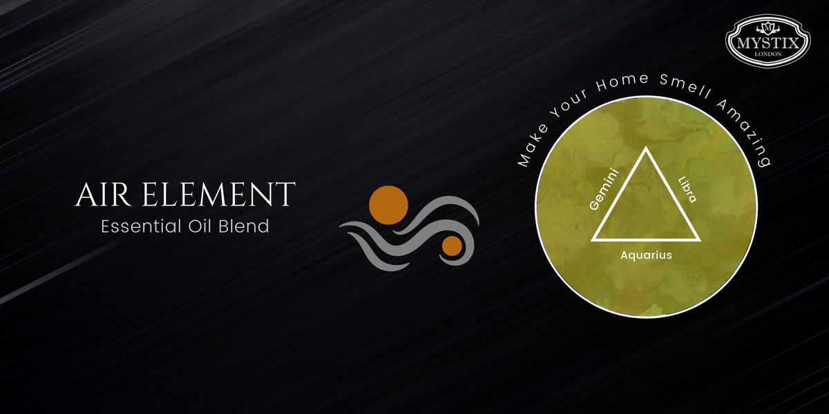 Gemini | Libra | Aquarius

The Air element promotes communication, intellect, freedom, wisdom and imagination. Our blend contains a perfect combination of essential oils to help you connect to your element and embrace it.

ow.ly/Mrjv50KnQTV