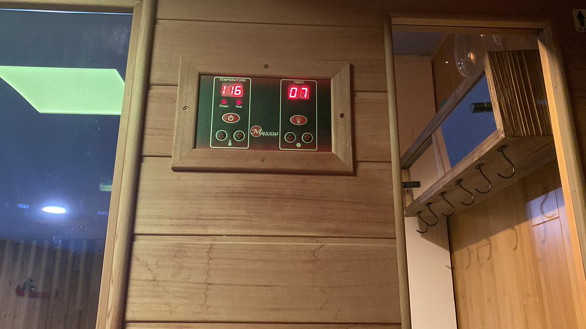 Sauna …. Before the storm