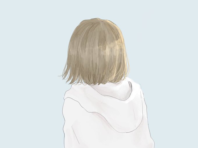 後ろ姿のtwitterイラスト検索結果