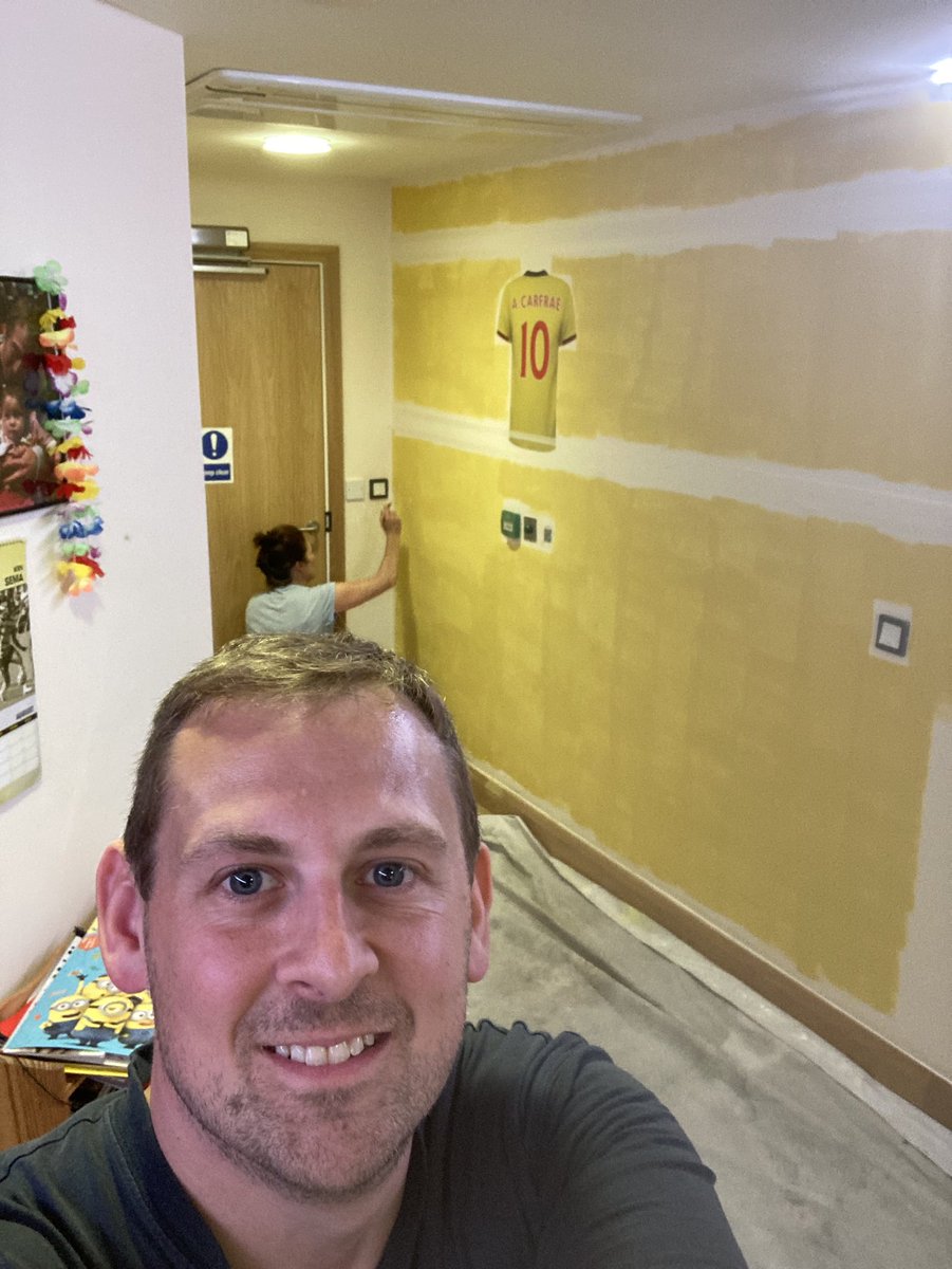 The first ever U.K. <a href="/SentinelOne/">SentinelOne</a> charity day at the <a href="/MeathCharity/">MeathEpilepsyCharity</a> decorating &amp; gardening for the amazing residents there - we are in the process of creating a <a href="/WatfordFC/">Watford Football Club</a> room for my brother - final results to follow….