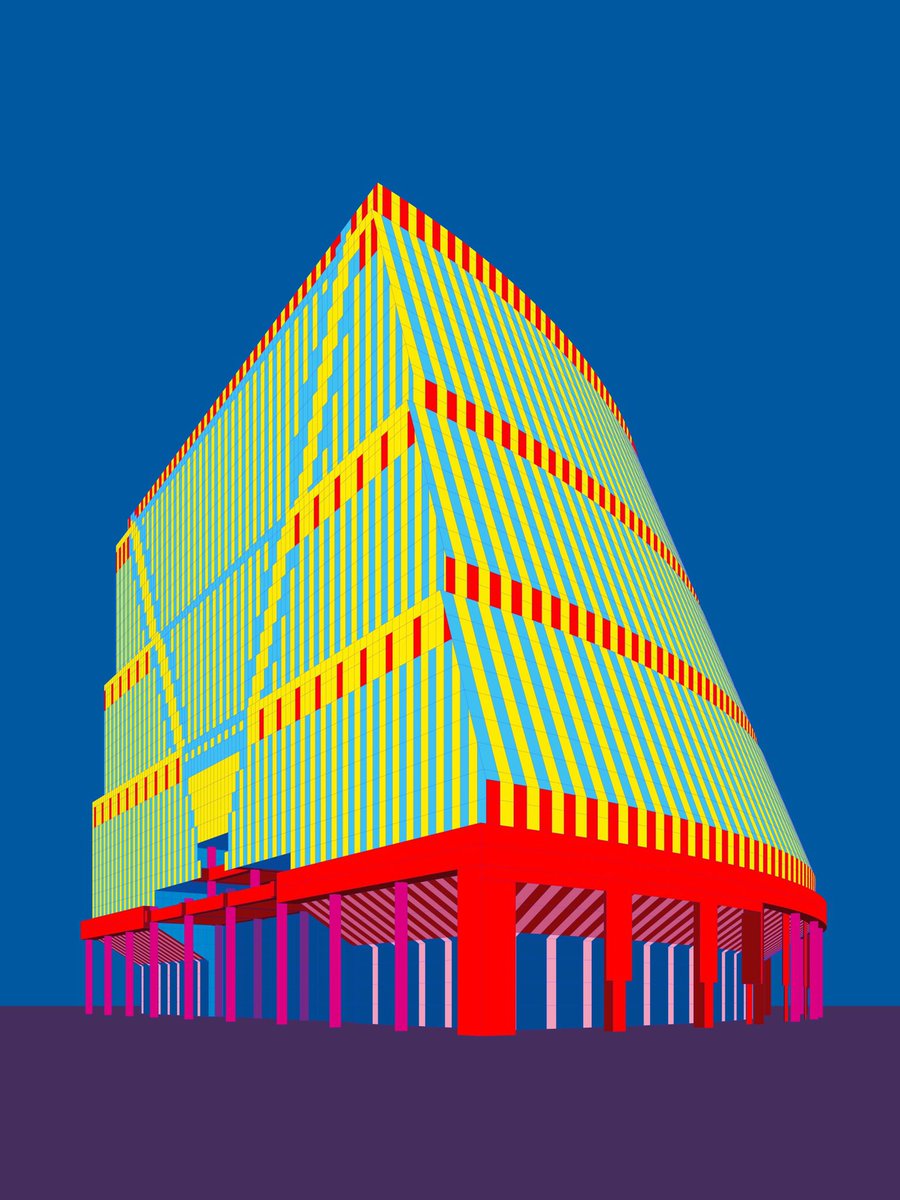 Archi_icons's tweet photo. Check out our prints & products of the brilliant James R Thompson Center in Chicago by Helmut Jahn, the most important Postmodern civic structure on the planet https://t.co/lbrxnWRjmT #helmutjahn #thompsoncenter #chicagoarchitecture https://t.co/dhMYNktecG