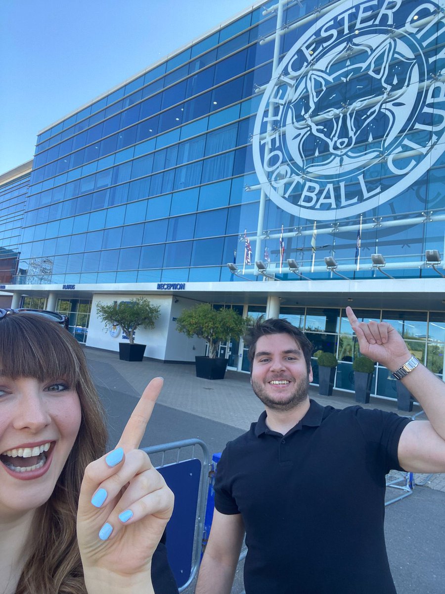 DealMeOutEmily's tweet photo. This time last week @DealMeOutGreg and I were enjoying the sunshine in Leicester whilst delivering a Gaming and Gambling Harm workshop for @LCFC_Community 🕹👾⚽️

Thanks for having us! It’s great to see the enthusiasm and engagement in young people at grassroots level. https://t.co/wWFyPTHK0P