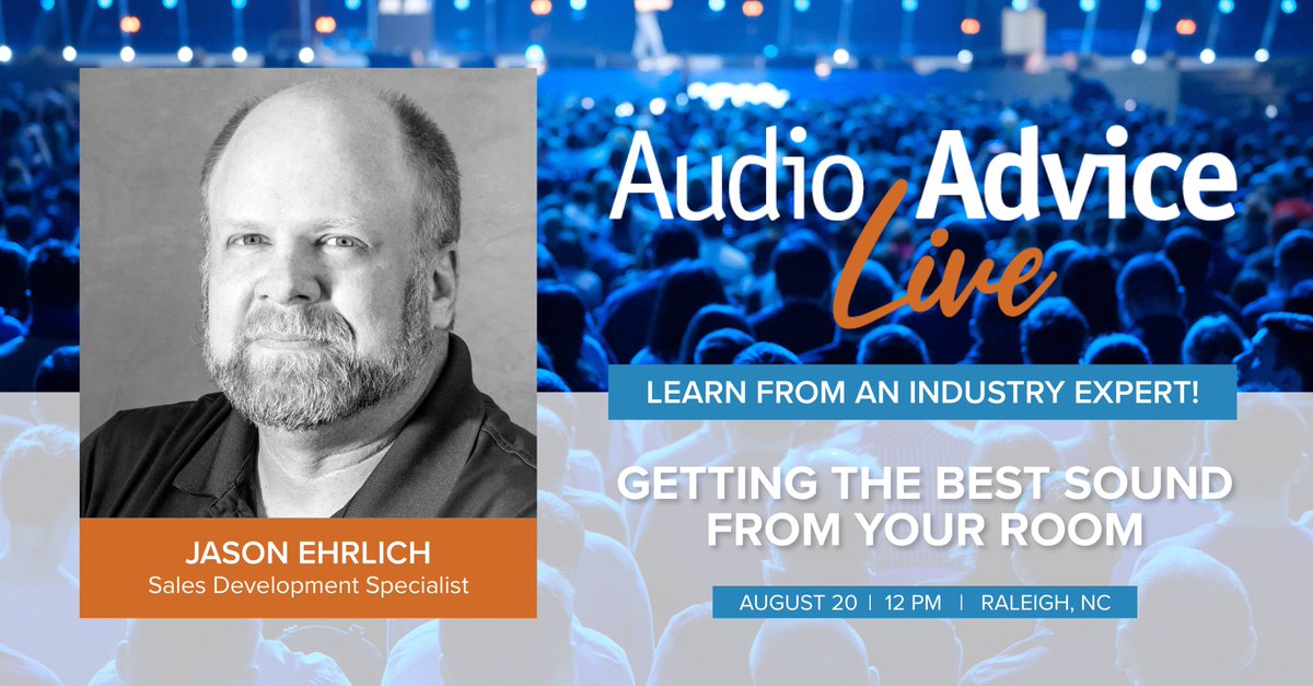 kineticsnoise's tweet photo. If you're at @AudioAdvice Live in Raleigh, NC this weekend, be sure to check out the panel sessions tomorrow!
#AudioAdviceLive #AAL #AudioAdvice https://t.co/xrlbhgo7nK