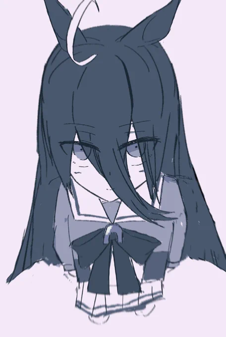 #夏休みはマンハッタンカフェのイラストが増えるらしい 