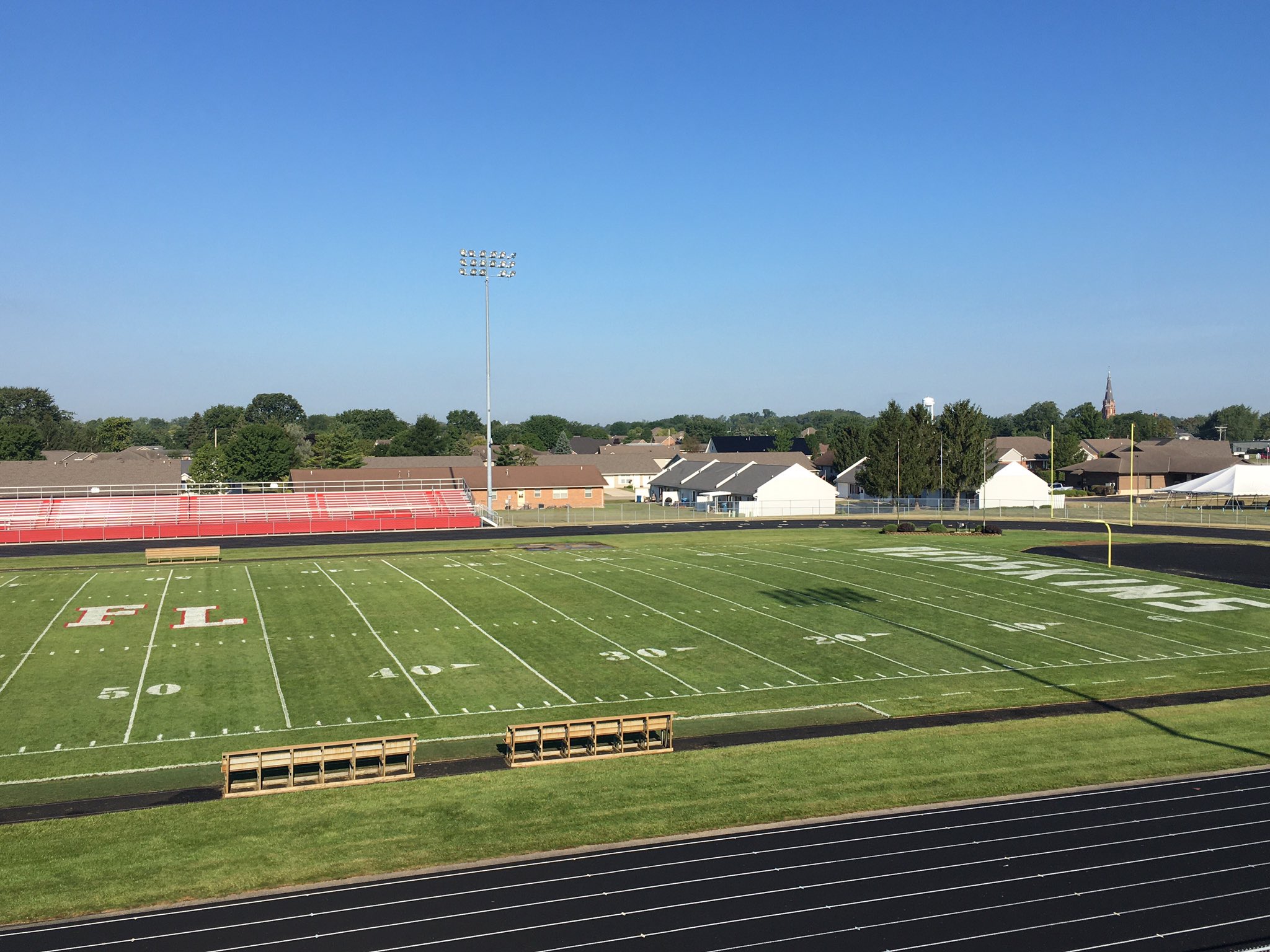 Fort Loramie Redskins on Twitter "Best field crew in Ohio back at it