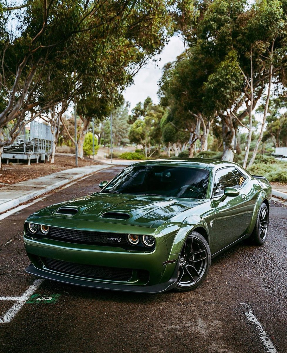A 2022 #DodgeChallenger always belongs on the streets on weekends. 😉 Get behind the wheel of your #Challenger to start experiencing your own thrill! 😎 #TGIF #DodgeUSA #DodgeLife 
.
📸:  @ shift_gauge &amp; @ theviciousvisual 