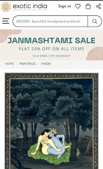 anchan_anand's tweet photo. Majority of the customes for amazon are Hindus still companies like exotic India join them to spoil the heritage of Hindu culture..
Shame on You both #Boycott_Amazon and #Boycott_ExoticIndia.

Instead of going behind Hindu Gods for Money.. Why don't You try other religion in same https://t.co/Q70dpWKlBX