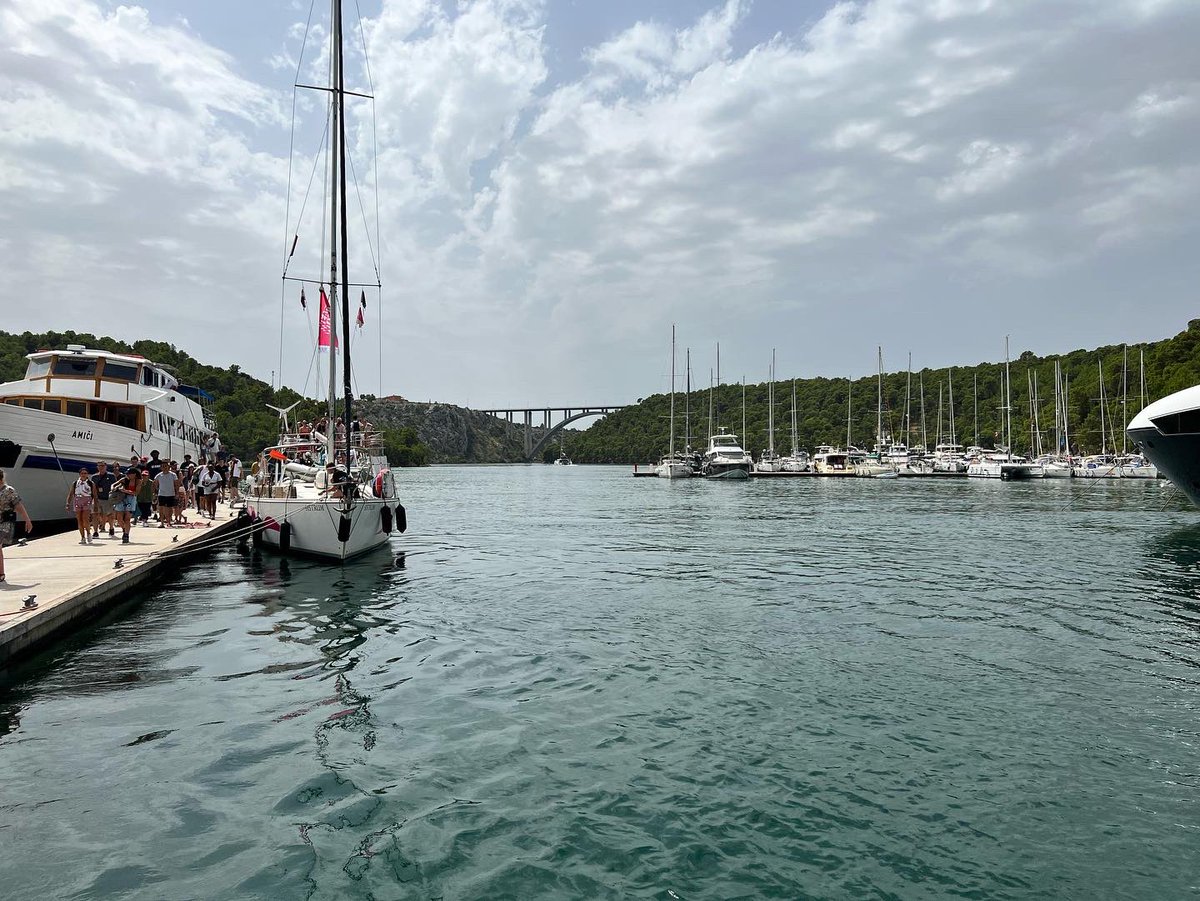 From the forest to the beach, day 1 in Croatia has not disappointed 🇭🇷