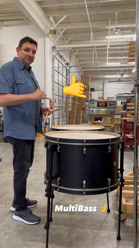 blackswamp's tweet photo. All tuned up! 🤙
We love the sound and feel of the MultiBass. Super versatile with a large tuning range.
#BlackSwamp #BlackSwampPercussion #Percussion #percussionist #classicalpercussion #orchestralpercussion #michigan #drums #drum #drummer #drumme… https://t.co/1vq9D6wMJk https://t.co/0GPk8KD2dI