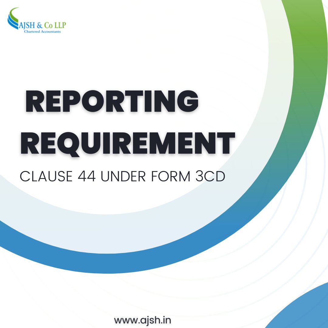 masllp's tweet image. This clause is now applicable for the Assessment year 2023-24, i.e., the Financial year 2022-23. Therefore, to know about this topic check out our blog on the website.

Written by - Suraj Kumar

#Clause44 #Form3CD #taxaudit #financial #taxprovisions #ajsh #ajshmas