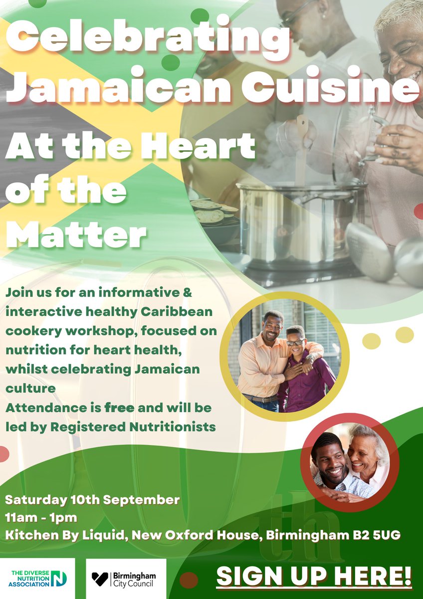 On Sat 10th Sept we’ll be hosting two free cooking workshops; each with a mission to share tips on how to manage, prevent and care for type 2 diabetes and heart health.