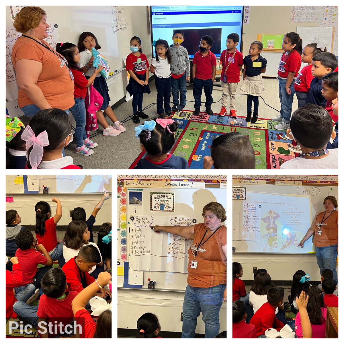 kennedy_library's tweet photo. Sharing how to be a bucket filler! β€οΈ @KennedyCougs @SujeyAtwell1 #ExcellentOnPurpose #SafariToSuccess #ChooseAlief #Howfullisyourbucket https://t.co/UJbipk00Q9