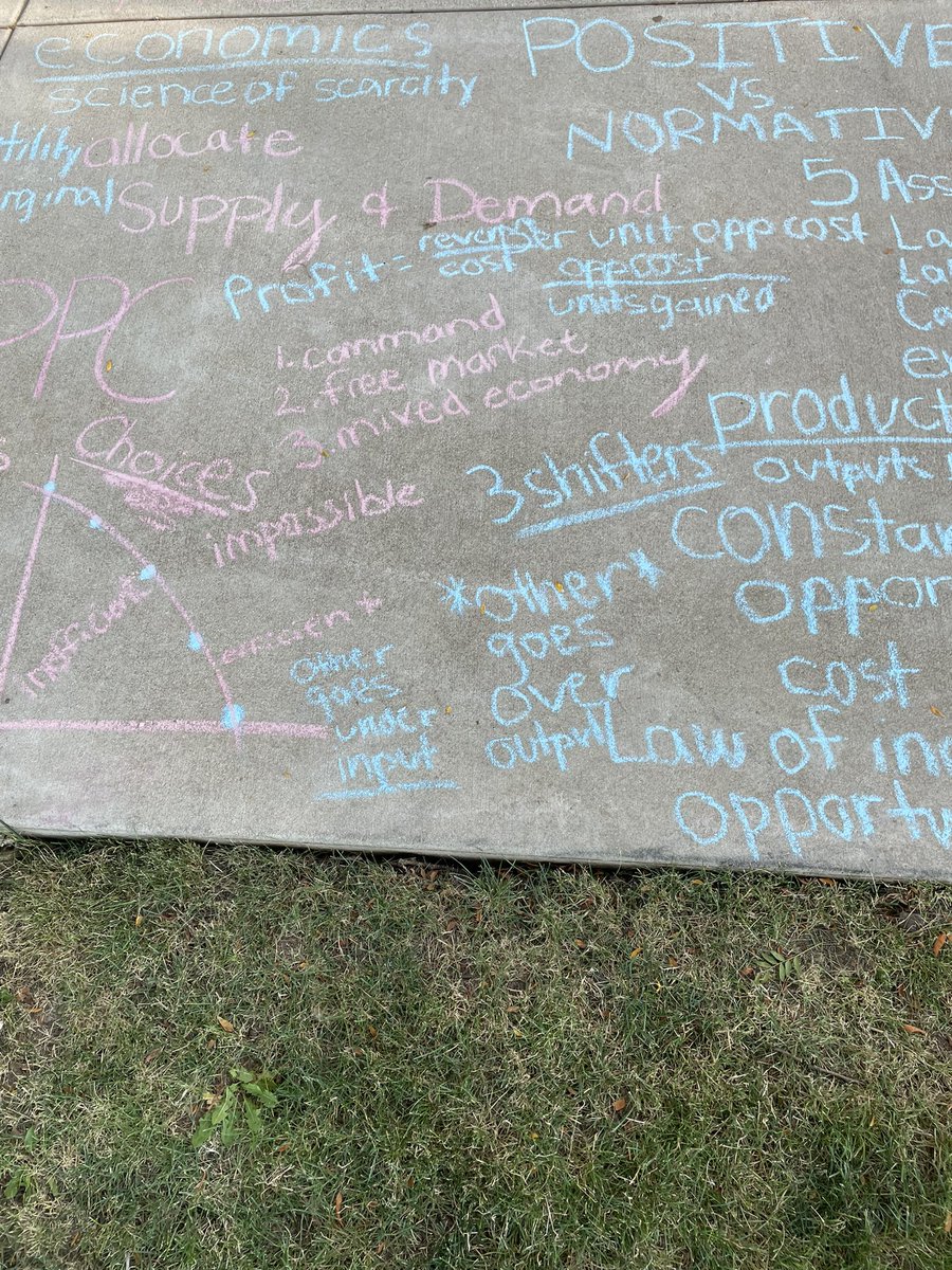 Mr_C_in_122's tweet image. Sometimes you just have to get outside and enjoy the beautiful weather when you’re taking #APMicroeconomics. Awesome job first hour #LPAPEcon! Can fourth period do better? Only time will tell!