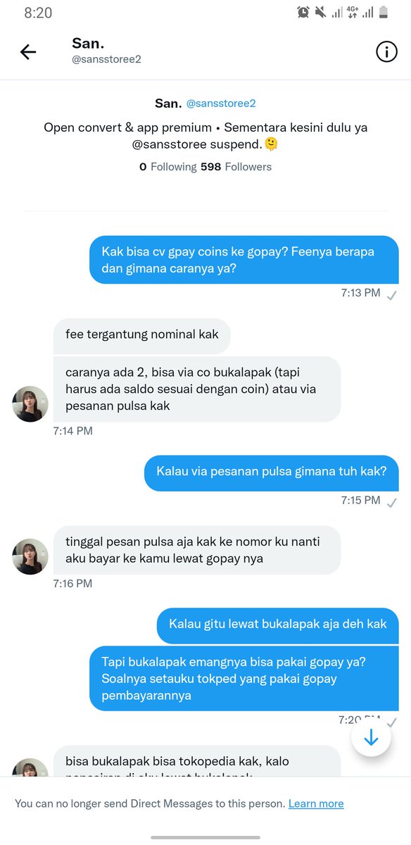 arsoxn's tweet photo. HELP RT

Bangsat memang penipu cv. Hati hati aja sama ni akun @sansstoree2 cari duit hasil nipu awas ga berkah 🖕

a/n allisya
Nomornya
085798951904
085813406276

#zonauang #zonajajan #zonaba https://t.co/tTZcIxAqLF