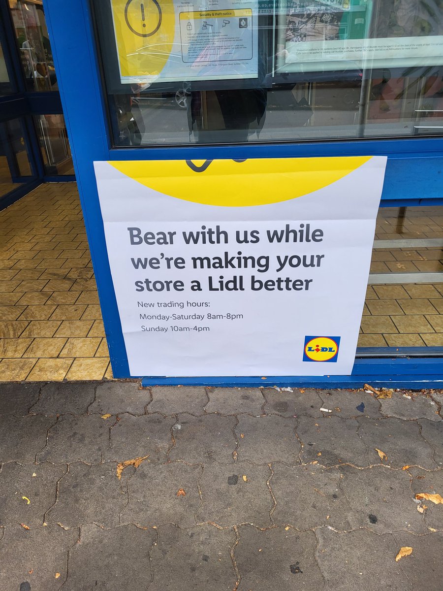 Surely they could have just got a guard dog 🤔... then again, you never know what you'll find in that middle aisle #PoshPirates #CamdenFringe #Lidl
