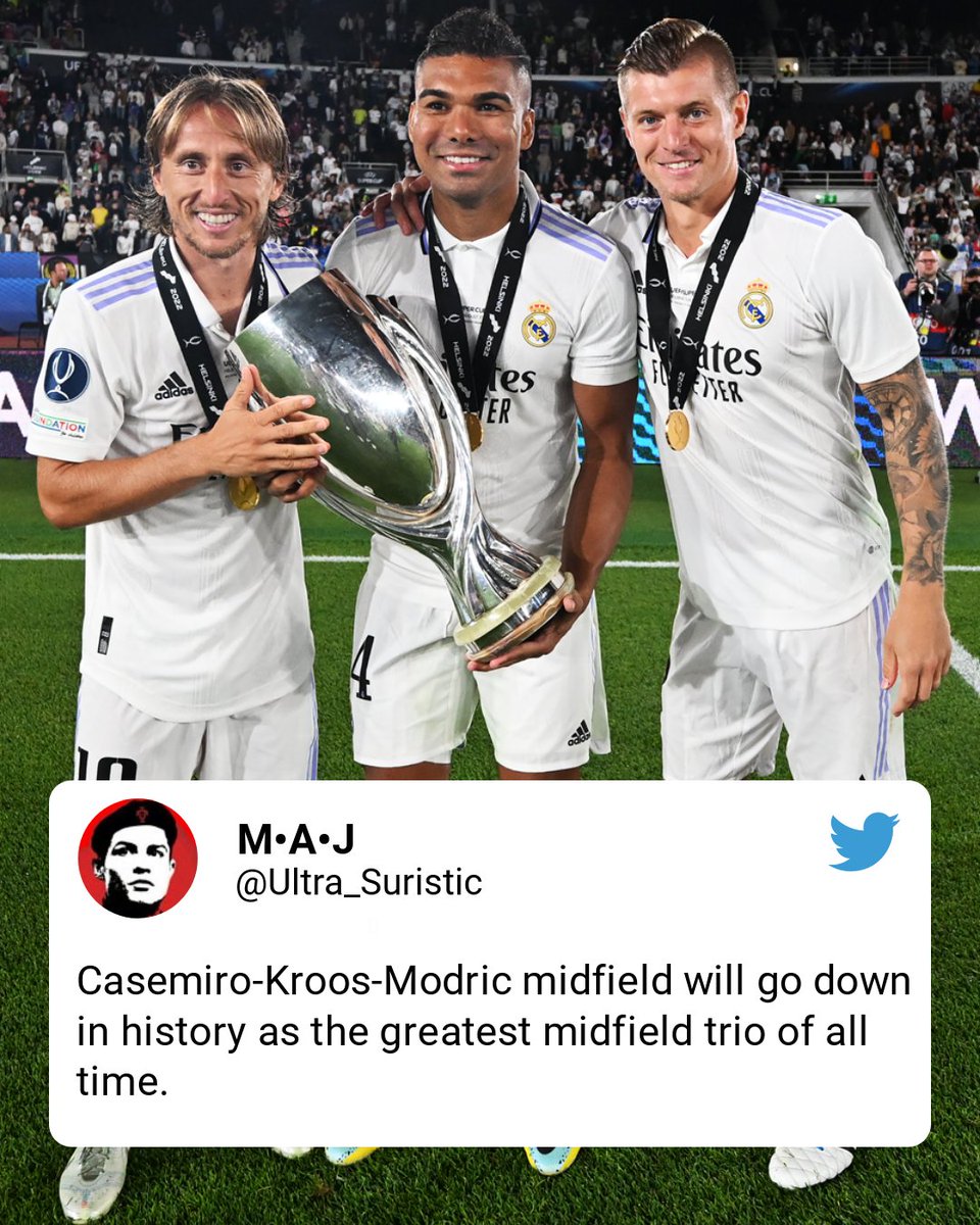 The best midfield trio ever? 🥺