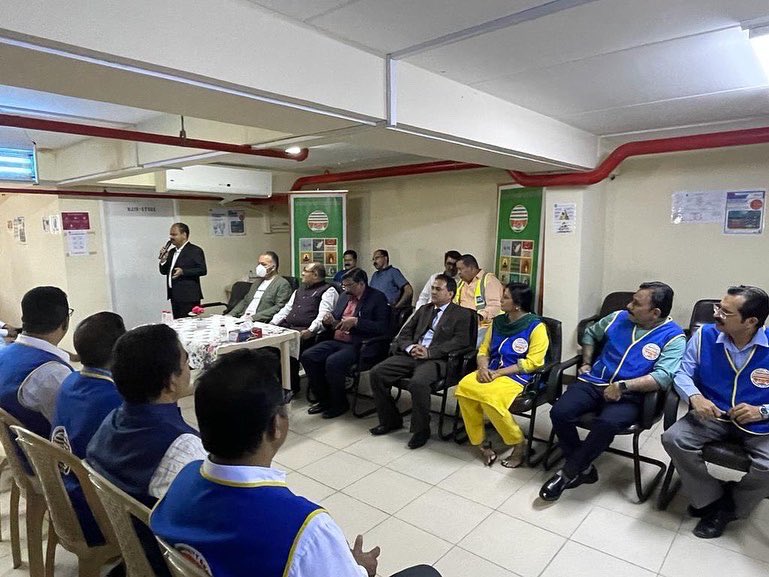 (ICRF) organized an event, “Azadi Ki Amruth Mahotsav”, commemorating 75 years of Indian Independence, I was  celebrated at MCSC labor camp on Friday the 19th Aug. 

H. E Sri Piyush Srivastava, Ambassador of India to the Kingdom of Bahrain, interacted with workers