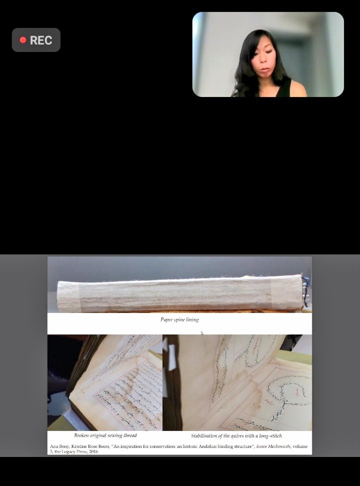 ImenB19's tweet photo. Thank you @CBL_Dublin for the
excellent presentation about "Feathers and features of an Indian manuscript" https://t.co/7gEcGWB8fp