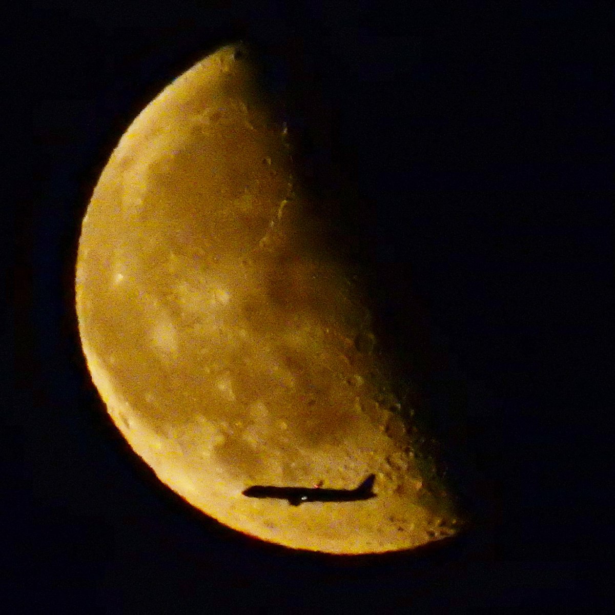 Meia lua e avião

#moon_of_the_day #moonlovers #moon #moon_awards #luna #lua
#amazingshots_moon  #amazingmoon #natgeobrasil #