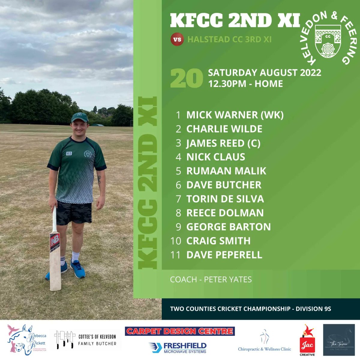 Kelvedon&Feering CC tweet media