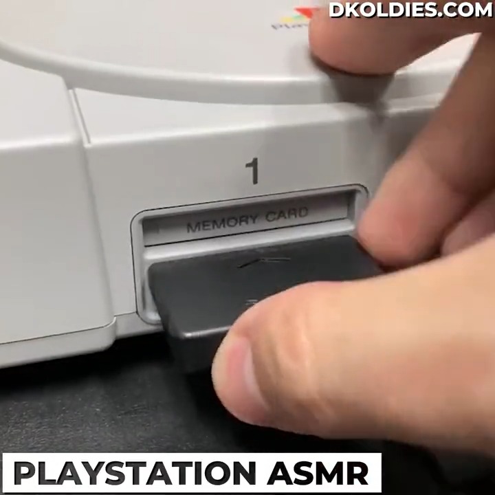 RT @Drift0r: Playstation ASMR https://t.co/W64xu0wcyZ