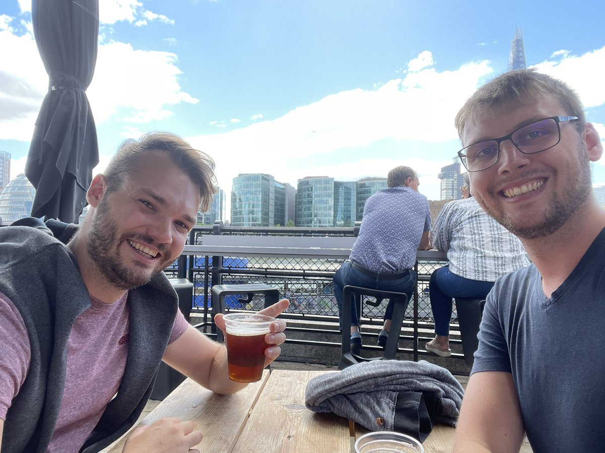 real_adlerhurst's tweet photo. Had two amazing days at #gopherconUK thank you all for this great event! 🤗 now @stebenz1 and I enjoy London for some days https://t.co/0e3ZTuTGB5