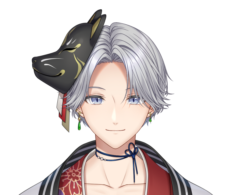「【お仕事告知】VTuber「一宮祇園」さん()のお姿を担当させて頂きました!置物」|三瀬ゆづき❤️💙のイラスト