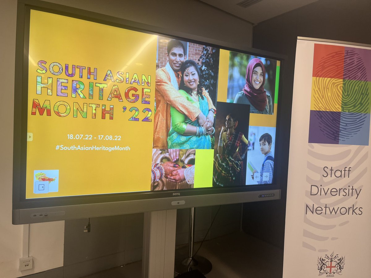 A brilliant time speaking at @cityoflondon celebration of South Asian Heritage Month 2022 with the brilliant @Laks_Mann and @OfficialJassa whose #BothNotHalf work has inspired me!

Thank you so much to the opportunity to share my story and my work on #MixedHistories 
#SAHM2022