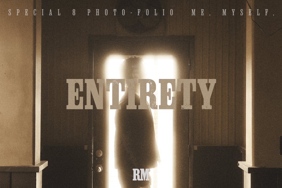 Me, Myself, and RM ‘Entirety’ #BTS #Photo_Folio #RM #Entirety