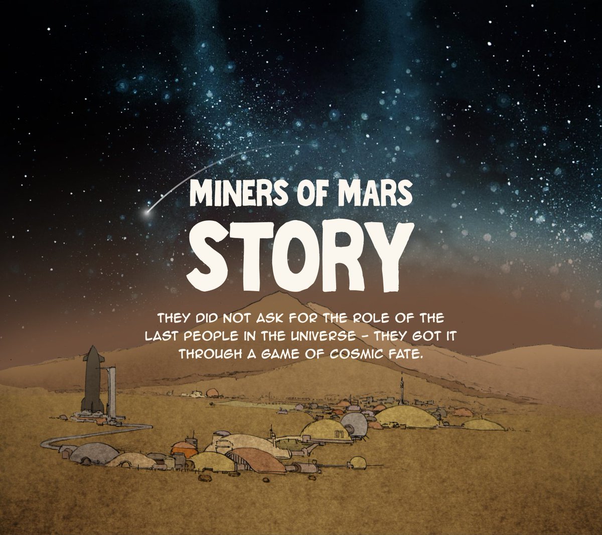 Miners of Mars 🧑‍🚀 Story as thread.