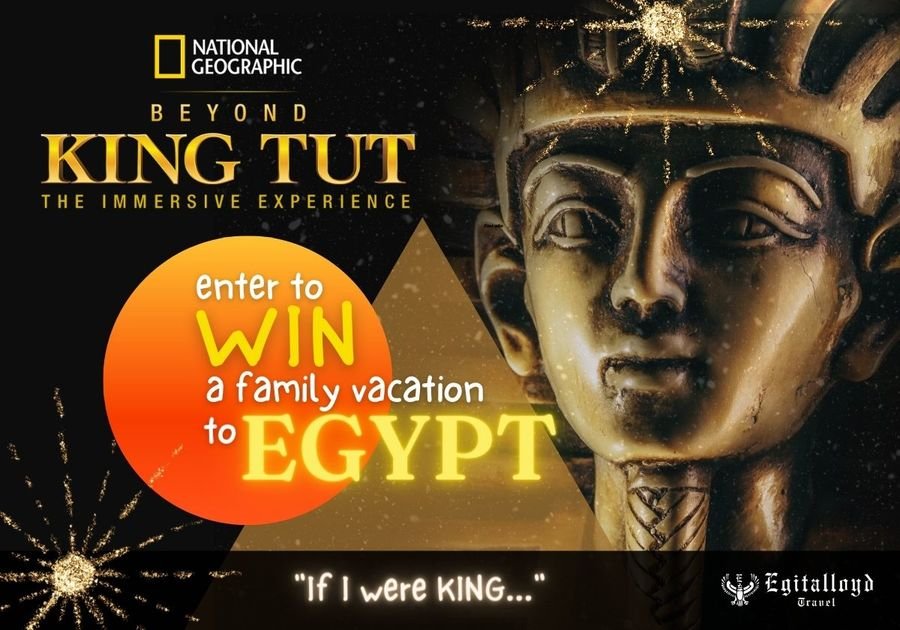 MacKidLaf's tweet photo. Enter To Win an Epic Family Vacay to Egypt! 
**Valued at $14,000**
What would YOU do if you were KING?
Tell us for a chance to WIN a family vacation to Egypt! Click below for more information on how to enter and WIN today:
#sponsored  #beyondkingtut
https://t.co/MlmZtIscWs https://t.co/570xXJfbGo